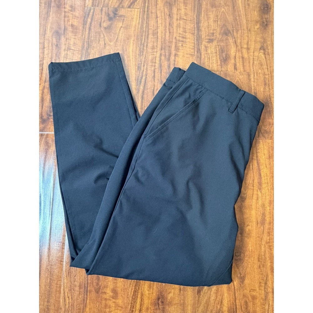 Macade Golf Pants Mens 32x30 Black Slim Fit Stretch Performance Trousers